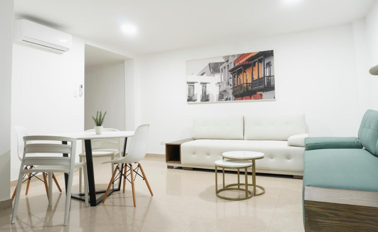 شقة Apartamento En Bocagrande - Edificio Minarete Cartagena المظهر الخارجي الصورة