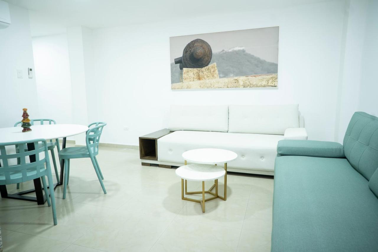 شقة Apartamento En Bocagrande - Edificio Minarete Cartagena المظهر الخارجي الصورة