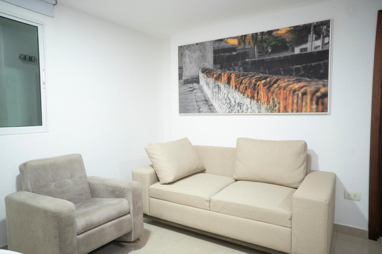 شقة Apartamento En Bocagrande - Edificio Minarete Cartagena المظهر الخارجي الصورة