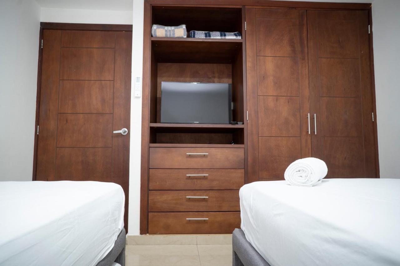 شقة Apartamento En Bocagrande - Edificio Minarete Cartagena المظهر الخارجي الصورة
