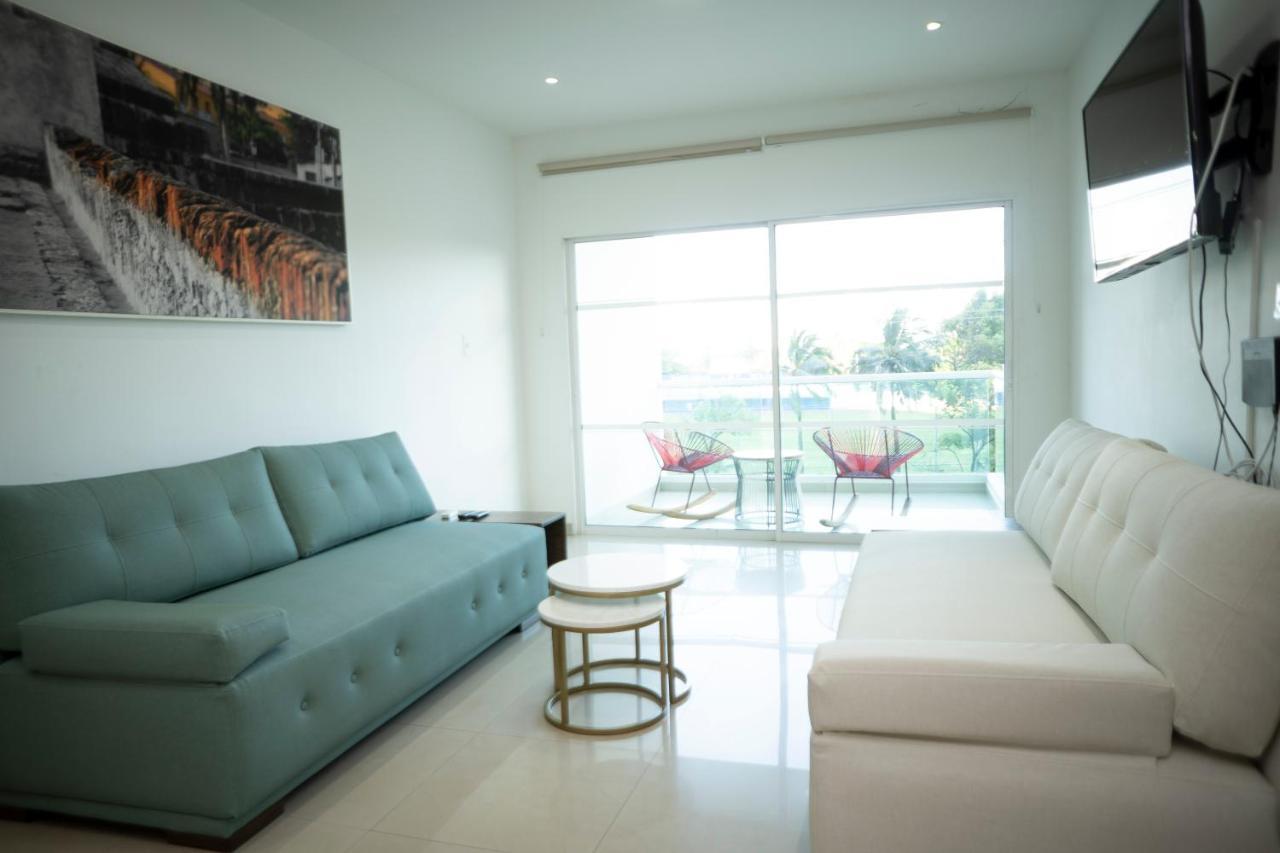 شقة Apartamento En Bocagrande - Edificio Minarete Cartagena المظهر الخارجي الصورة