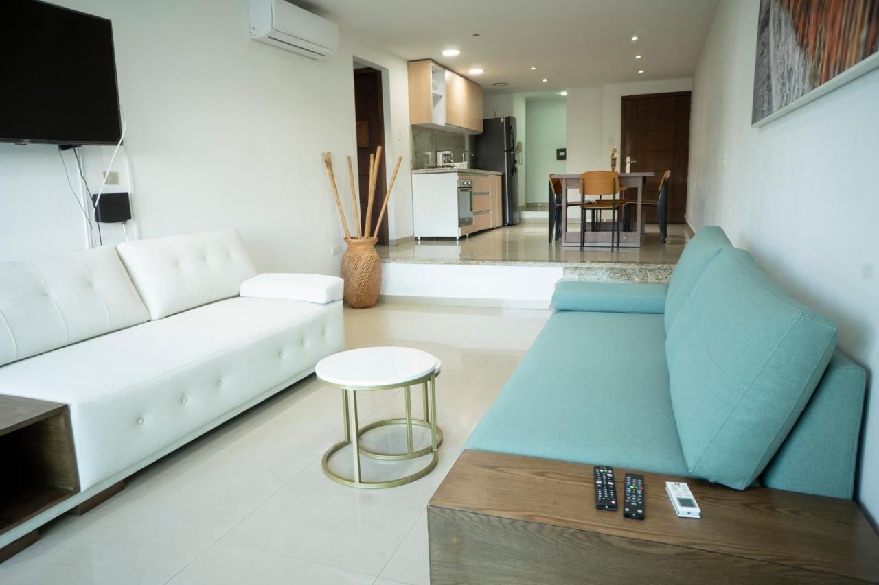 شقة Apartamento En Bocagrande - Edificio Minarete Cartagena المظهر الخارجي الصورة