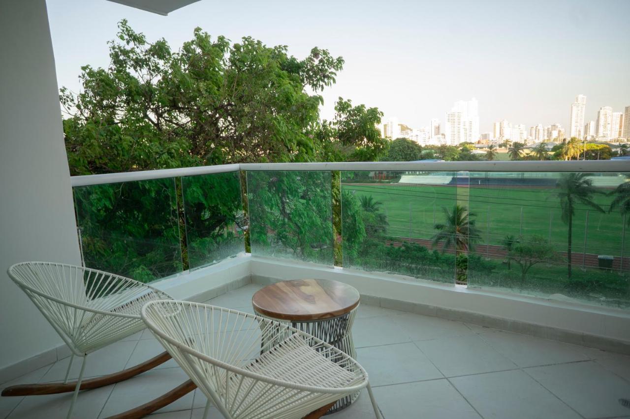 شقة Apartamento En Bocagrande - Edificio Minarete Cartagena المظهر الخارجي الصورة